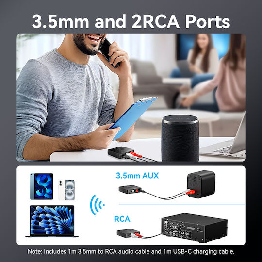 Vention Audio Bluetooth Receiver 3.5mm/2rca Najb0 - Image 9