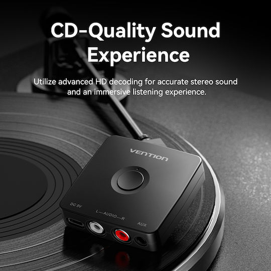 Vention Audio Bluetooth Receiver 3.5mm/2rca Najb0 - Image 11
