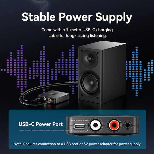 Vention Audio Bluetooth Receiver 3.5mm/2rca Najb0 - Image 13