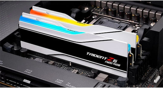 G.Skill Trident Z5 Neo RGB DDR5 32GB RAM με 2x16GB Modules και Ταχύτητα 8000 για Desktop F5-8000J3848H16GX2-TZ5NRW - Image 7