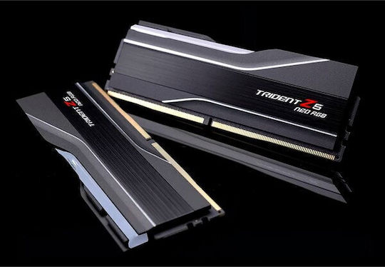 G.Skill Trident Z5 Neo RGB DDR5 96GB RAM με 2x48GB Modules και Ταχύτητα 5600 για Desktop F5-5600J4040D48GX2-TZ5NR - Image 5
