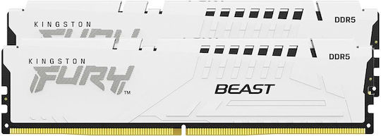 Kingston Fury Beast DDR5 32GB RAM με 2x16GB Modules και Ταχύτητα 5600 για Desktop KF556C36BWEK2-32 - Image 5