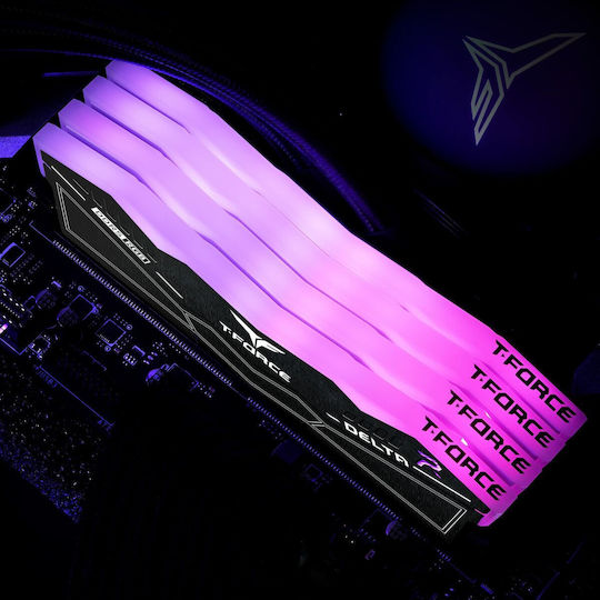 TeamGroup Delta RGB DDR5 32GB RAM με 2x16GB Modules και Ταχύτητα 6000 για Desktop FF3D532G6000HC30DC01 - Image 7
