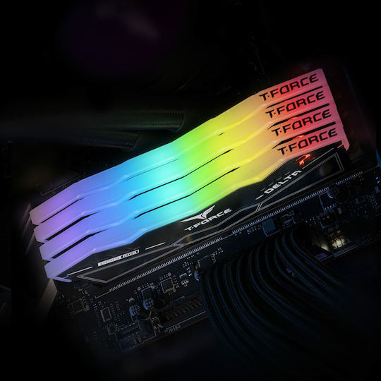 TeamGroup Delta RGB DDR5 32GB RAM με 2x16GB Modules και Ταχύτητα 6000 για Desktop FF3D532G6000HC30DC01 - Image 9