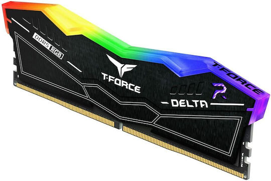 TeamGroup Delta RGB DDR5 32GB RAM με 2x16GB Modules και Ταχύτητα 6000 για Desktop FF3D532G6000HC30DC01 - Image 4