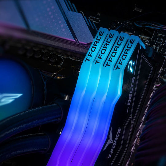 TeamGroup Delta RGB DDR5 32GB RAM με 2x16GB Modules και Ταχύτητα 6000 για Desktop FF3D532G6000HC30DC01 - Image 6