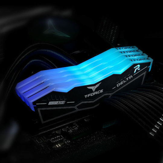 TeamGroup Delta RGB DDR5 32GB RAM με 2x16GB Modules και Ταχύτητα 6000 για Desktop FF3D532G6000HC30DC01 - Image 8
