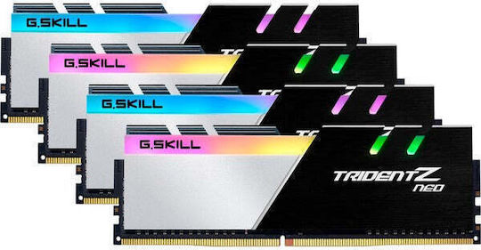 G.Skill Trident Z Neo DDR4 32GB RAM με 4x8GB Modules και Ταχύτητα 3600 για Desktop F4-3600C16Q-32GTZNC - Image 4