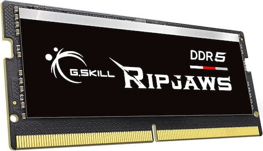 G.Skill Ripjaws DDR5 64GB RAM με 2x32GB Modules και Ταχύτητα 4800 για Laptop F5-4800S4039A32GX2-RS - Image 5