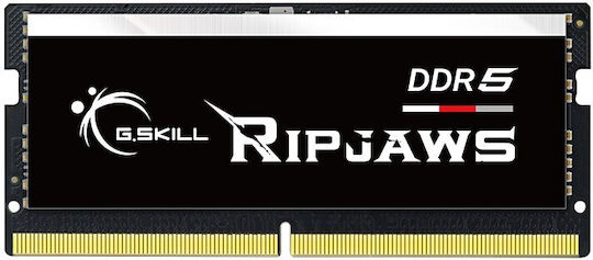 G.Skill Ripjaws DDR5 64GB RAM με 2x32GB Modules και Ταχύτητα 4800 για Laptop F5-4800S4039A32GX2-RS - Image 4