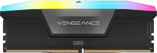 Corsair Vengeance DDR5 96GB RAM με 2x48GB Modules και Ταχύτητα 5200 για Desktop CMH96GX5M2B5200C38 - Image 6