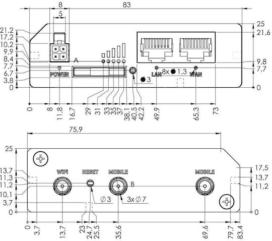 Teltonika RUT241 v1 Ασύρματο 4G Router - Image 7