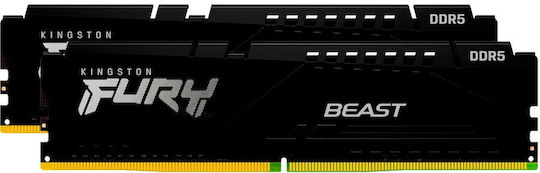 Kingston FURY Beast DDR5 16GB RAM με 2x8GB Modules και Ταχύτητα 6000 για Desktop KF560C30BBEK2-16 - Image 10