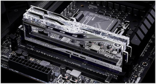 G.Skill Trident Z5 Royal DDR5 32GB RAM με 2x16GB Modules και Ταχύτητα 6400 για Desktop F5-6400J3039G16GX2-TR5S - Image 4