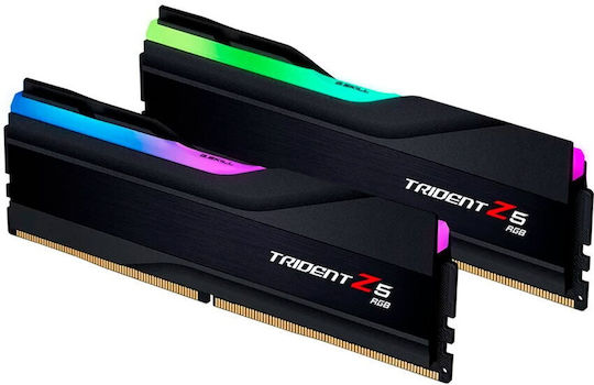 G.Skill Trident Z5 RGB XMP DDR5 32GB RAM με 2x16GB Modules και Ταχύτητα 6000 για Desktop F5-6000J3036F16GX2-TZ5RK - Image 4