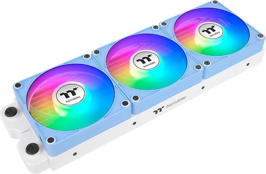 Thermaltake CT140 EX Reverse ARGB Case Fan με Σύνδεση 3-Pin / 4-Pin PWM Λευκό - Image 3