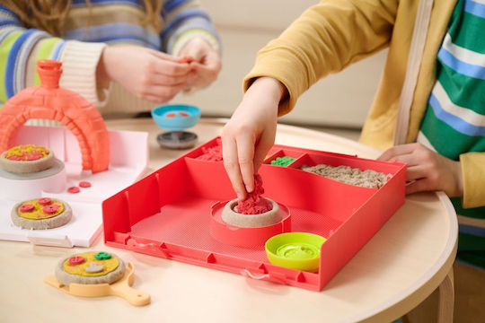Spin Master Παιχνίδι Κατασκευών με Άμμο Pizza Workshop 453g 6072551 - Image 7