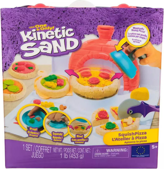 Spin Master Παιχνίδι Κατασκευών με Άμμο Pizza Workshop 453g 6072551 - Image 11