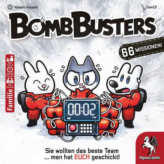 Επιτραπέζιο Παιχνίδι Bomb Busters για 2-5 Παίκτες 10+ Ετών 51280G (GER) Pegasus Spiele - Image 3