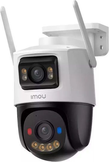 Imou Cruiser Dual IP Dual Κάμερα Παρακολούθησης Wi-Fi 5+5MP Αδιάβροχη με Αμφίδρομη Επικοινωνία και Φακό 3.6mm