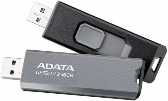 Adata Ue720 256GB USB 3.2 Stick Γκρι - Image 3