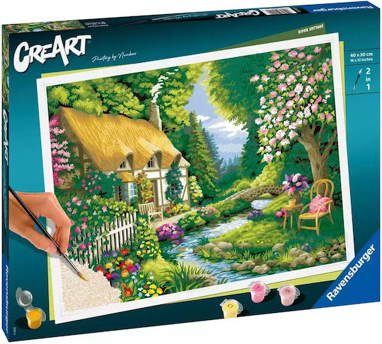 Ravensburger Creart Premium River House - Image 3