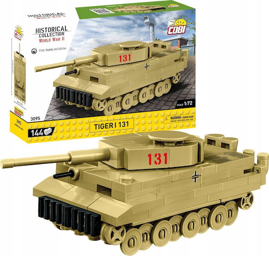 Cobi Τουβλάκια Tiger I 131 για 6+ Ετών 144τμχ - Image 2