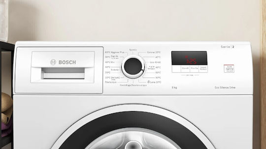 Bosch Πλυντήριο Ρούχων 8kg 1200 Στροφών Eco Silence Drive WGE03200IT - Image 2