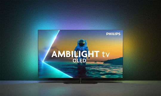 Philips Smart Τηλεόραση 55" 4K UHD OLED Ambilight HDR (2025) 55OLED820/12 - Image 4
