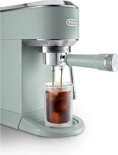 De'Longhi Dedica Duo Μηχανή Espresso 1450W Πίεσης 15bar Πράσινη - Image 2
