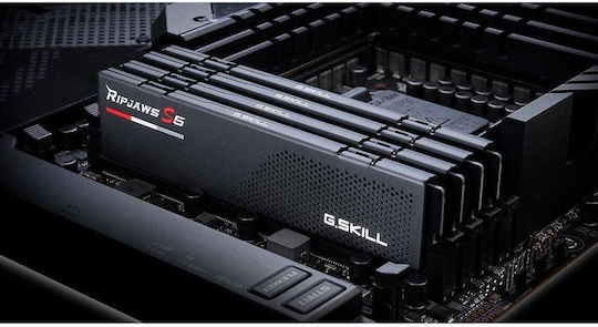 G.Skill Ripjaws S5 DDR5 RAM με 2x32GB Modules και Ταχύτητα 5600 για Desktop F5-5600J3636D32GX2-RS5K - Image 5