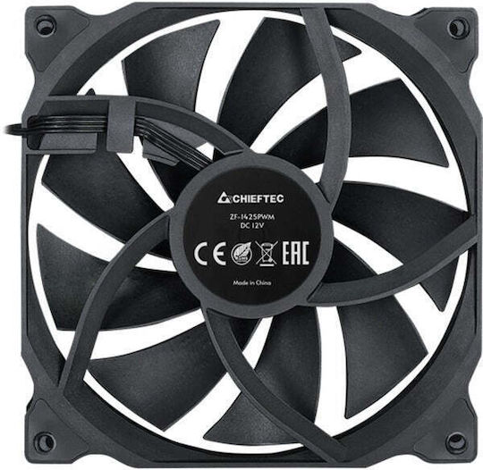 Chieftec ZF-1425PWM Case Fan 140mm με Σύνδεση 4-Pin PWM - Image 4