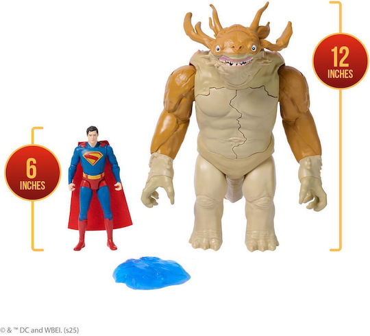 Spin Master Superman Movie Superman Vs Kaiju Slime Action Figures 6" 6073195 - Image 3