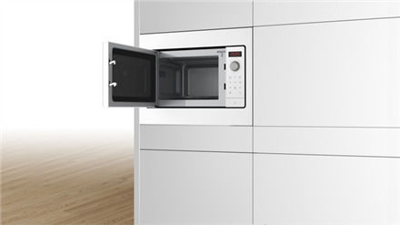 Bosch BFL523MW3 Εντοιχιζόμενος Φούρνος Μικροκυμάτων 20lt Λευκός - Image 2
