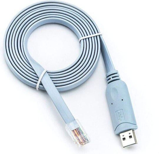 Cisco Μετατροπέας RJ-45 male σε RJ-45 female 1τμχ CAB-CON-USBRJ45 - Image 2