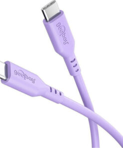 Goobay USB 2.0 Cable USB-C male - USB-C 60W Μωβ 1.5m 77745