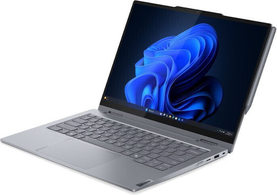 Lenovo ThinkBook 14 2-in-1 G5 IAU 14" IPS FHD+ (Ultra 7-255U/16GB/512GB SSD/W11 Pro) Luna Grey (US Keyboard) - Image 4
