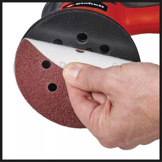 Einhell TC-RS 425 E Έκκεντρο Τριβείο 125mm Ρεύματος 425W με Ρύθμιση Ταχύτητας και με Σύστημα Αναρρόφησης - Image 4
