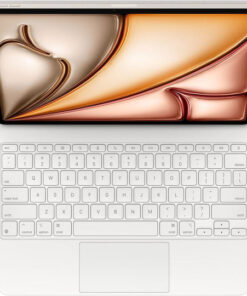 Apple Magic Keyboard Flip Cover Αγγλικά US Λευκή (iPad Air 13-inch (M3))