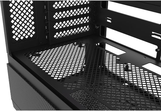 Thermaltake View 290 TG Gaming Micro Tower Κουτί Υπολογιστή με Πλαϊνό Παράθυρο και RGB Φωτισμό Μαύρο - Image 8