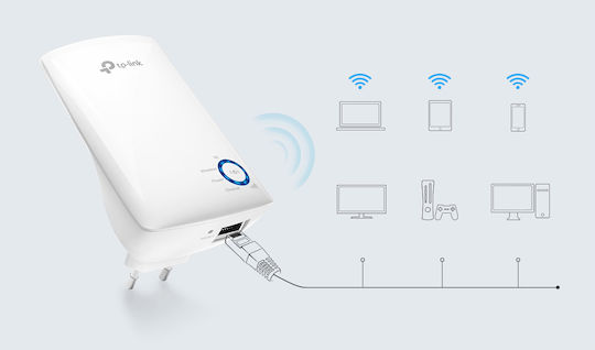 TP-LINK TL-WA850RE v7 WiFi Extender Single Band (2.4GHz) 300Mbps - Image 8