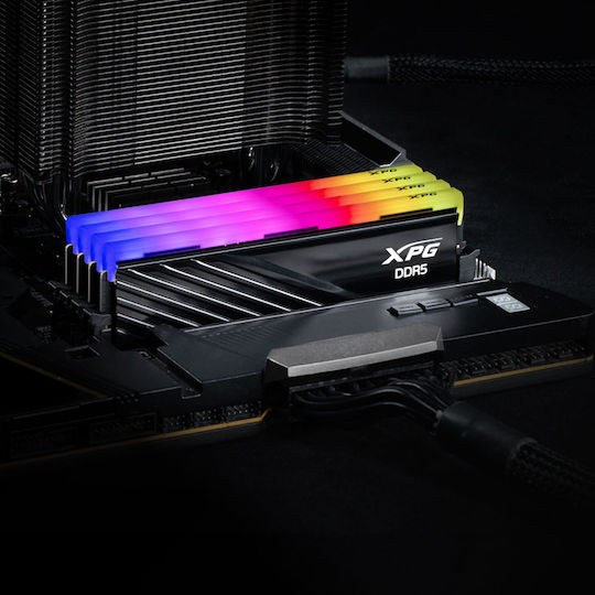 Adata DDR5 32GB RAM με 2x16GB Modules και Ταχύτητα 6000 για Desktop AX5U6000C4816G-DTLABRBK - Image 5