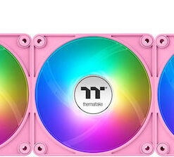 Alternative view of Thermaltake CT120 EX Reverse Case Fan με ARGB Φωτισμό και Σύνδεση 3-Pin / 4-Pin PWM 3τμχ Ροζ