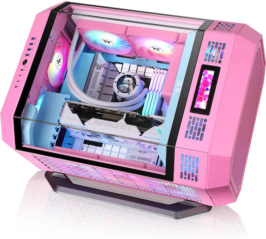 Thermaltake CT120 EX Reverse Case Fan με ARGB Φωτισμό και Σύνδεση 3-Pin / 4-Pin PWM 3τμχ Ροζ - Image 11