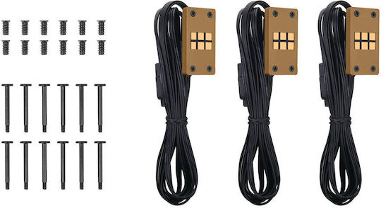 Thermaltake CT140 EX Reverse Case Fan με ARGB Φωτισμό και Σύνδεση 3-Pin / 4-Pin PWM 3τμχ Gravel Sand - Image 8