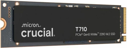 Crucial T710 SSD 4TB M.2 NVMe PCI Express 5.0 CT4000T710SSD8 - Image 2