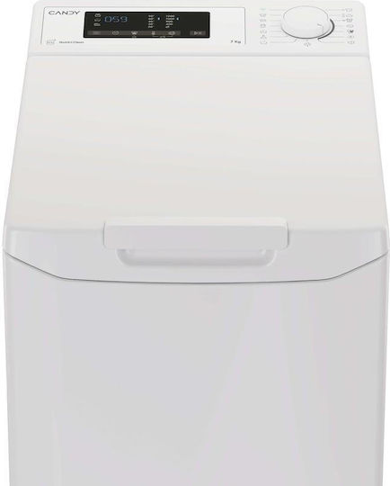 Candy Πλυντήριο Ρούχων Άνω Φόρτωσης 7kg 1200 Στροφών TCA273D2-S - Image 14