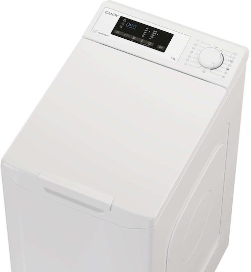 Candy Πλυντήριο Ρούχων Άνω Φόρτωσης 7kg 1200 Στροφών TCA273D2-S - Image 15