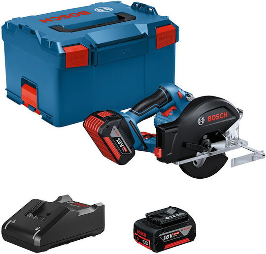 Bosch Gkm 18v-50 Δισκοπρίονο 18V Solo με Σύστημα Αναρρόφησης - Image 2