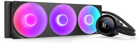NZXT KRAKEN PLUS 360 NZXT (v2) Υδρόψυξη Επεξεργαστή Τριπλού Ανεμιστήρα 120mm με RGB Φωτισμό - Image 2